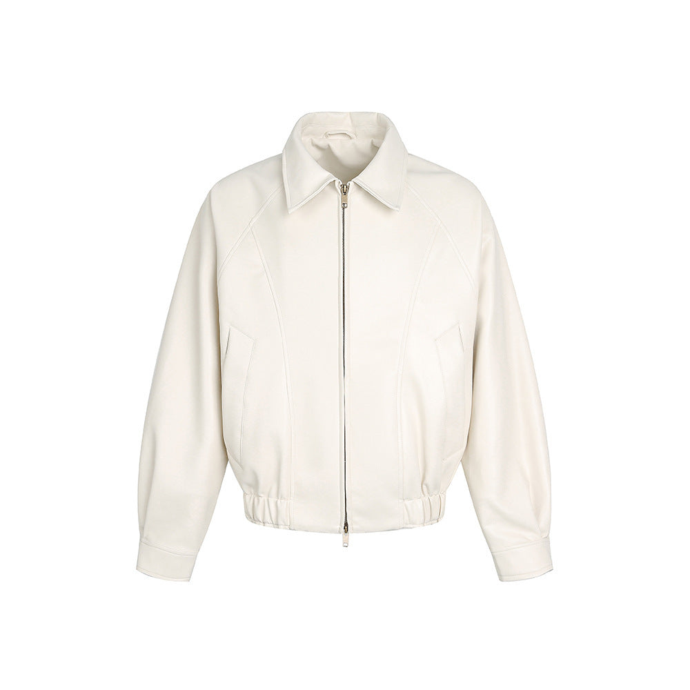 Noah | Men's Zip Jacket | Leather - Eltrendio
