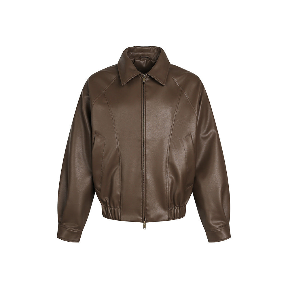 Noah | Men's Zip Jacket | Leather - Eltrendio
