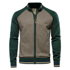 Oliver | Men's Zip-Up Cardigan | Cotton Knit · Eltrendio