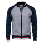 Oliver | Men's Zip-Up Cardigan | Cotton Knit · Eltrendio