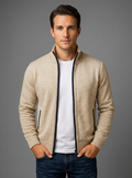 Oakley | Men's Zip-Up Cardigan | Knitted-Eltrendio