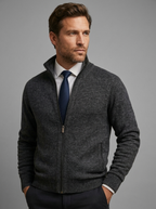 Oakley | Men's Zip-Up Cardigan | Knitted-Eltrendio