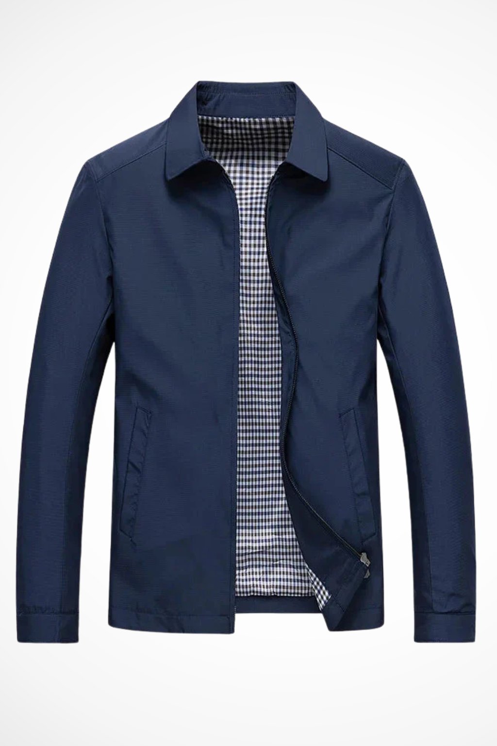 Oliver | Men's Zip-Up Harrington Jacket | Collared · Eltrendio
