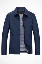 Oliver | Men's Zip-Up Harrington Jacket | Collared · Eltrendio