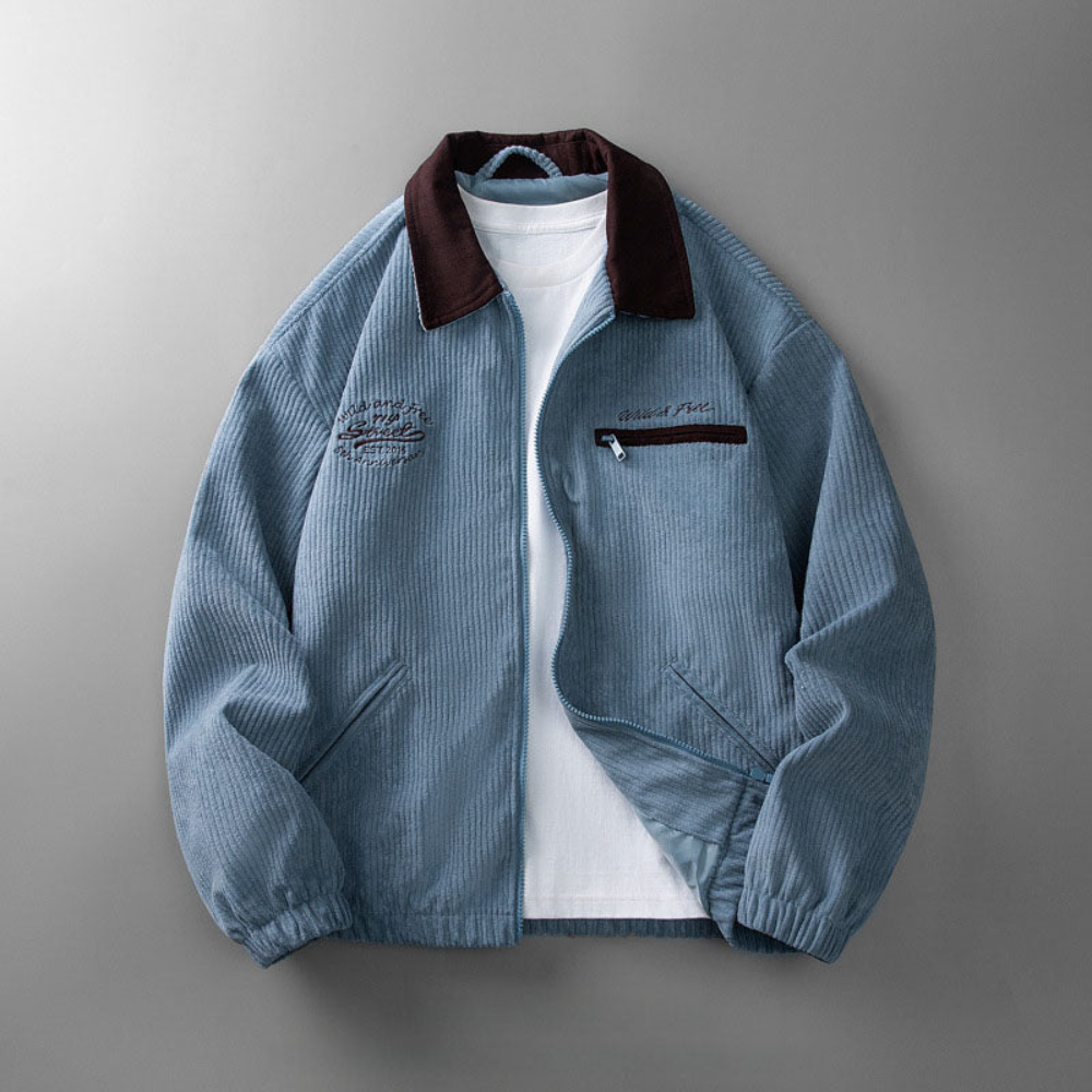 Oliver | Men's Zip-Up Jacket | Lightweight · Eltrendio
