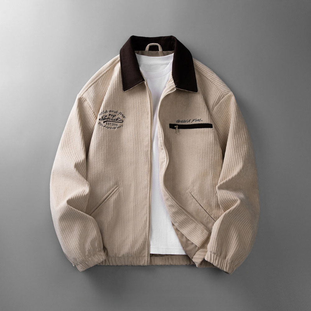 Oliver | Men's Zip-Up Jacket | Lightweight · Eltrendio