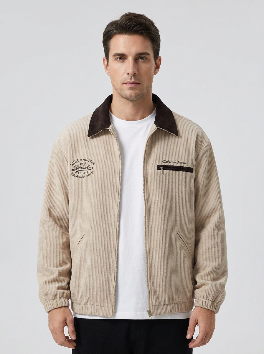 Oliver | Men's Zip-Up Jacket | Lightweight-Eltrendio
