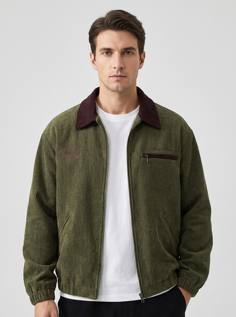 Oliver | Men's Zip-Up Jacket | Lightweight-Eltrendio