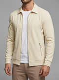 Oliver | Men's Zip-Up Shirt | Waffle Knit-Eltrendio