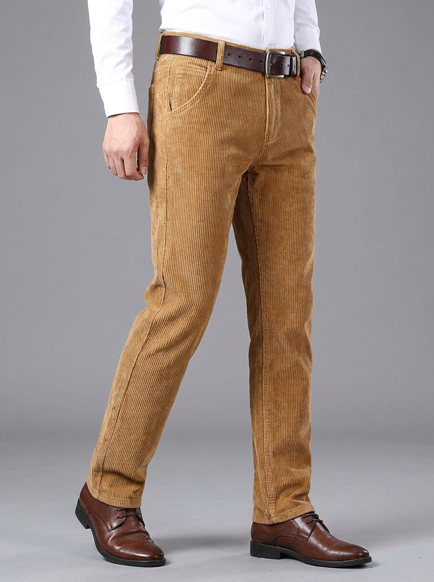 Oakley | Men's Straight-Fit Trousers | Corduroy-Eltrendio