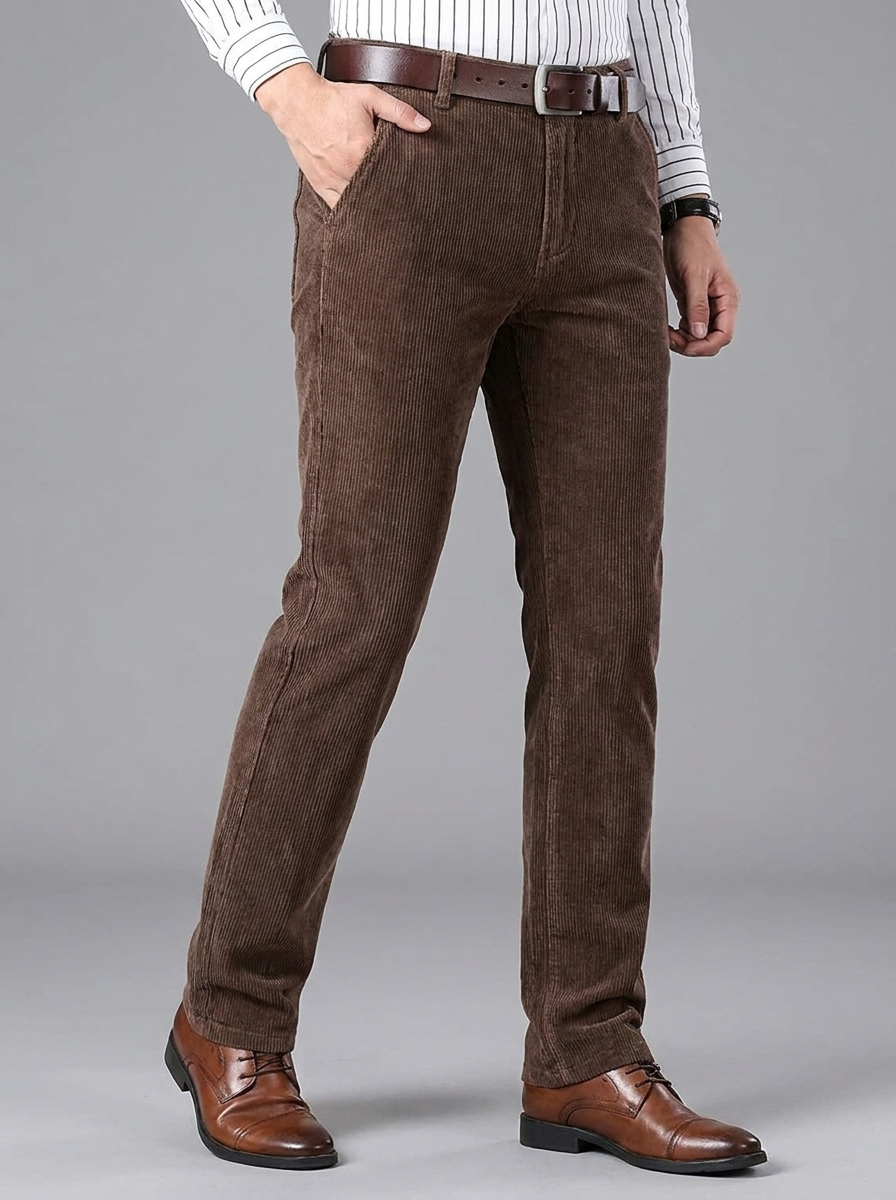 Oakley | Men's Straight-Fit Trousers | Corduroy-Eltrendio