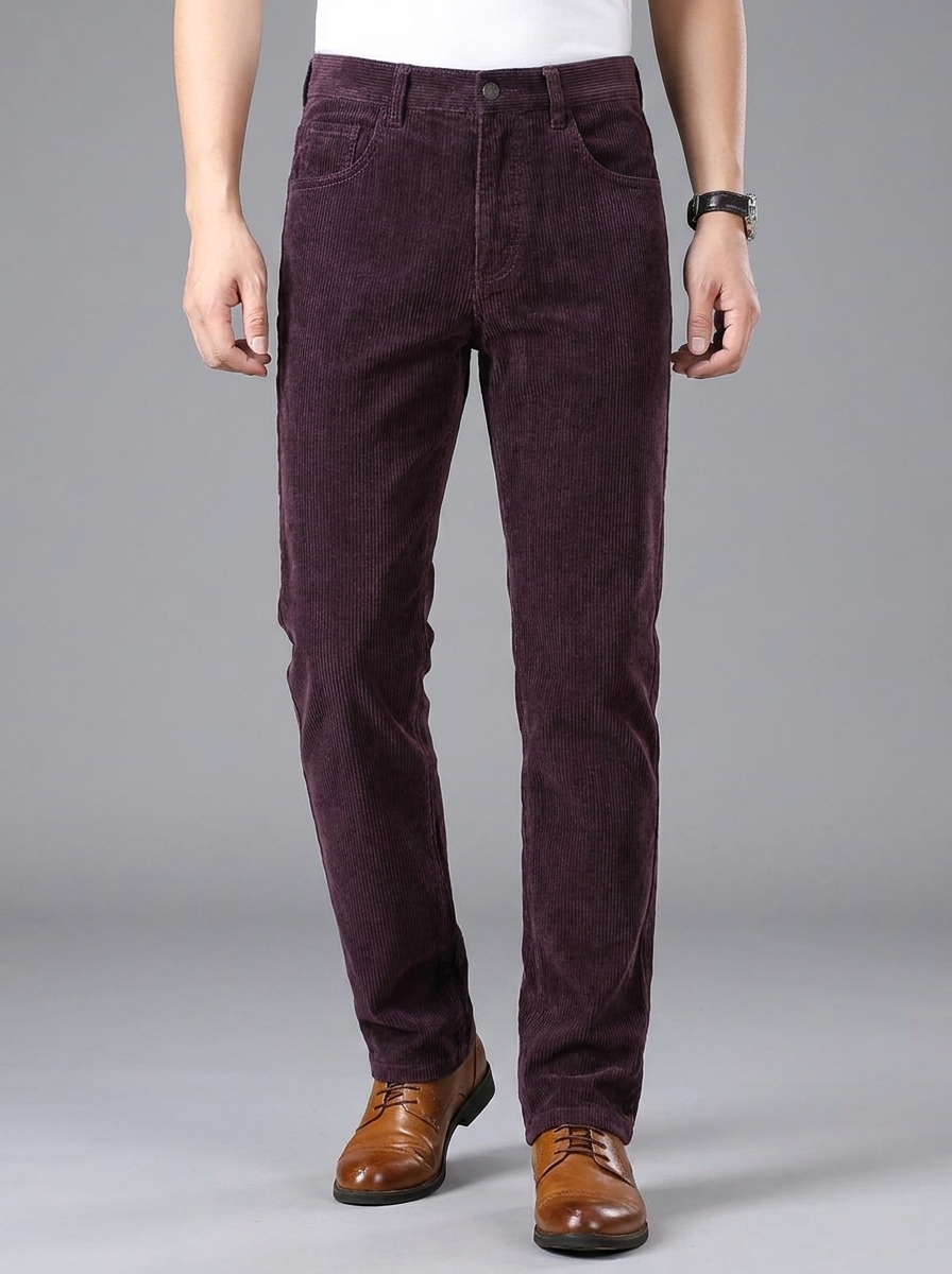 Oakley | Men's Straight-Fit Trousers | Corduroy-Eltrendio