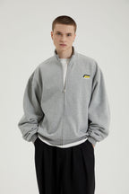 Oliver | Unisex Full-Zip Sweatshirt | Fleece-Lined · Eltrendio