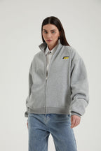 Oliver | Unisex Full-Zip Sweatshirt | Fleece-Lined · Eltrendio