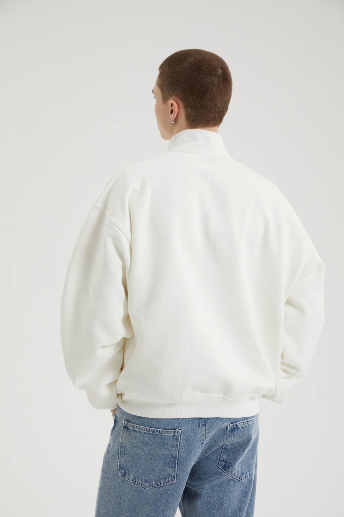Oliver | Unisex Full-Zip Sweatshirt | Fleece-Lined · Eltrendio