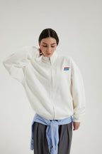 Oliver | Unisex Full-Zip Sweatshirt | Fleece-Lined · Eltrendio