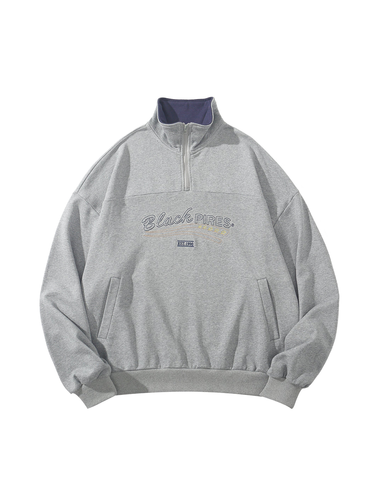 Oliver | Unisex Half-Zip Sweatshirt | Collared · Eltrendio