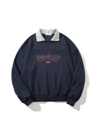 Oliver | Unisex Half-Zip Sweatshirt | Collared · Eltrendio