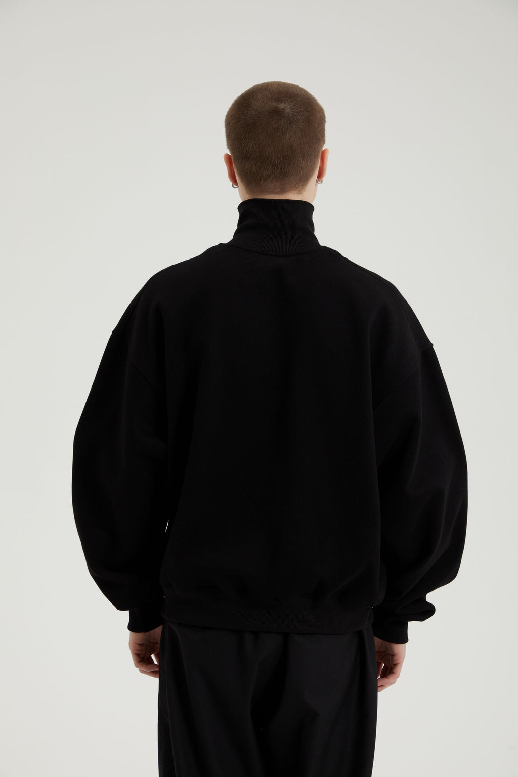 Oliver | Unisex Half-Zip Sweatshirt | Fleece-Lined · Eltrendio