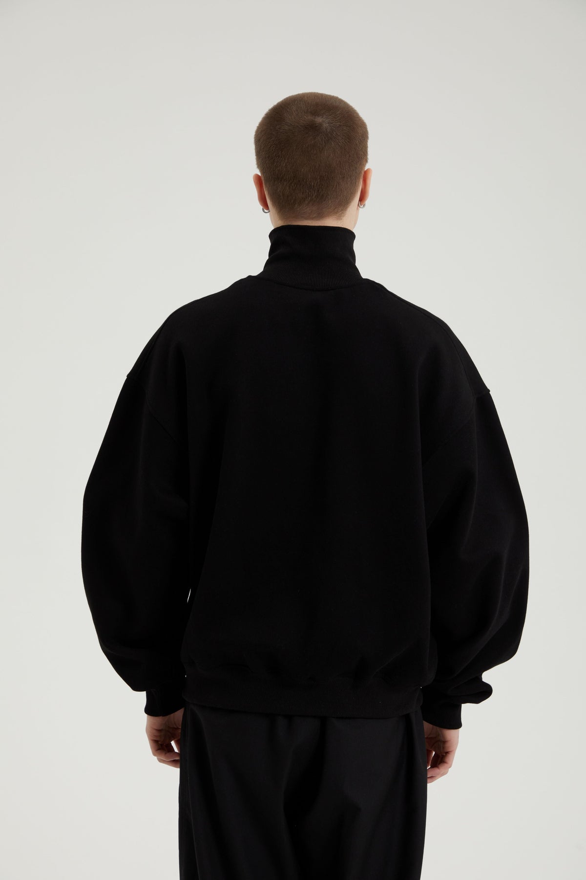 Oliver | Unisex Half-Zip Sweatshirt | Fleece-Lined · Eltrendio