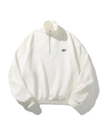 Oliver | Unisex Half-Zip Sweatshirt | Fleece-Lined · Eltrendio