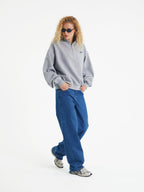 Oliver | Unisex Half-Zip Sweatshirt | Fleece-Lined · Eltrendio