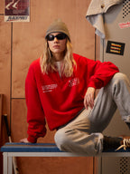 Oliver | Unisex Half-Zip Sweatshirt | Graphic Print · Eltrendio