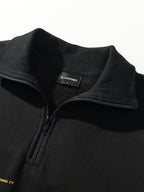 Oliver | Unisex Half-Zip Sweatshirt | Graphic Print · Eltrendio