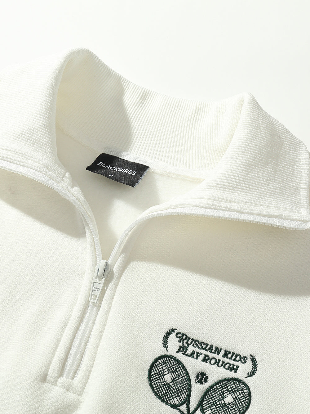 Oliver | Unisex Half-Zip Sweatshirt | Graphic Print · Eltrendio