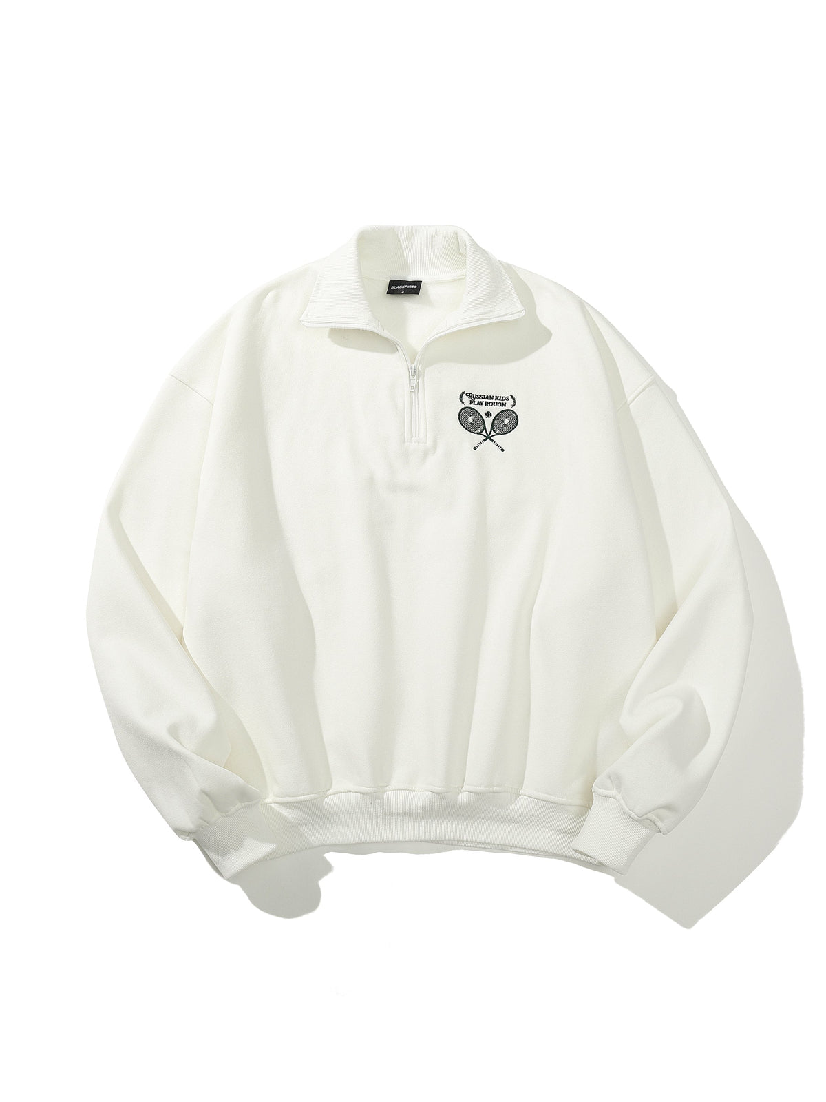 Oliver | Unisex Half-Zip Sweatshirt | Graphic Print · Eltrendio
