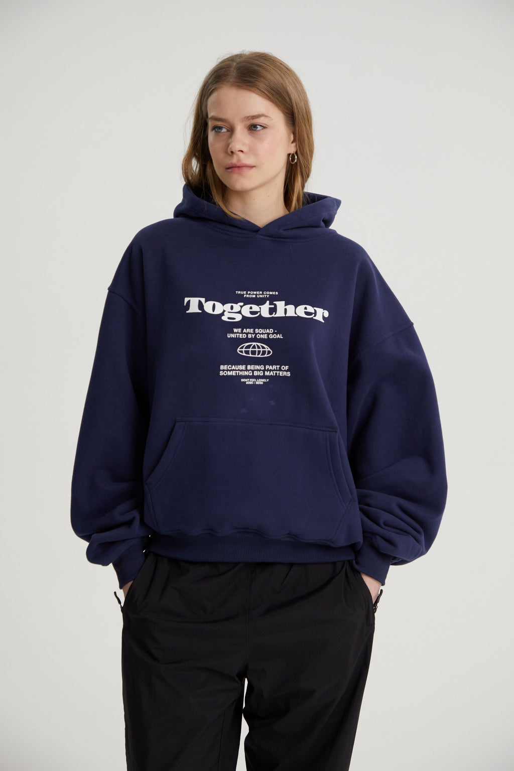 Oliver | Unisex Oversized Hoodie | Slogan Print · Eltrendio