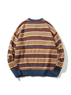 Oliver | Unisex Oversized Jumper | Striped Knit · Eltrendio