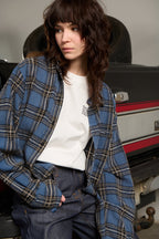 Oliver | Unisex Oversized Shirt | Striped Cotton · Eltrendio