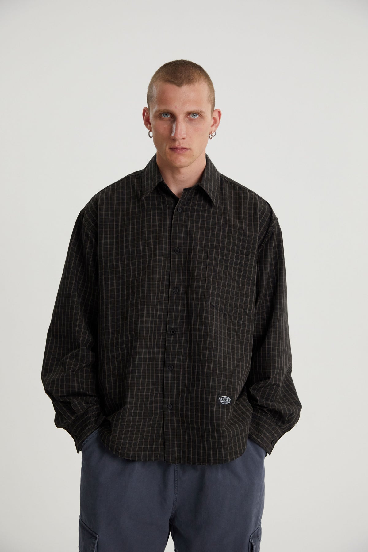 Oliver | Unisex Oversized Shirt | Striped Cotton · Eltrendio