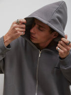 Oliver | Unisex Zip-Up Hoodie | Kangaroo Pocket · Eltrendio
