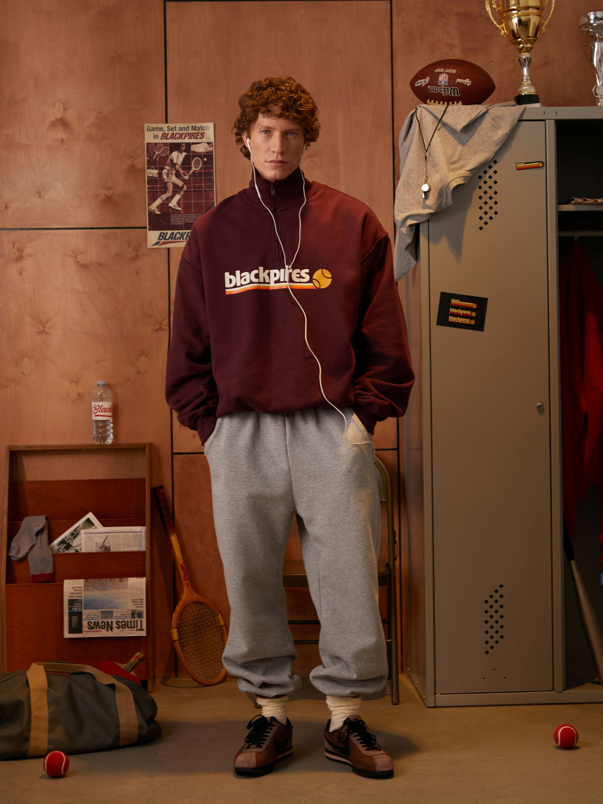 Oscar | Unisex Half-Zip Sweatshirt | Fleece-Lined · Eltrendio