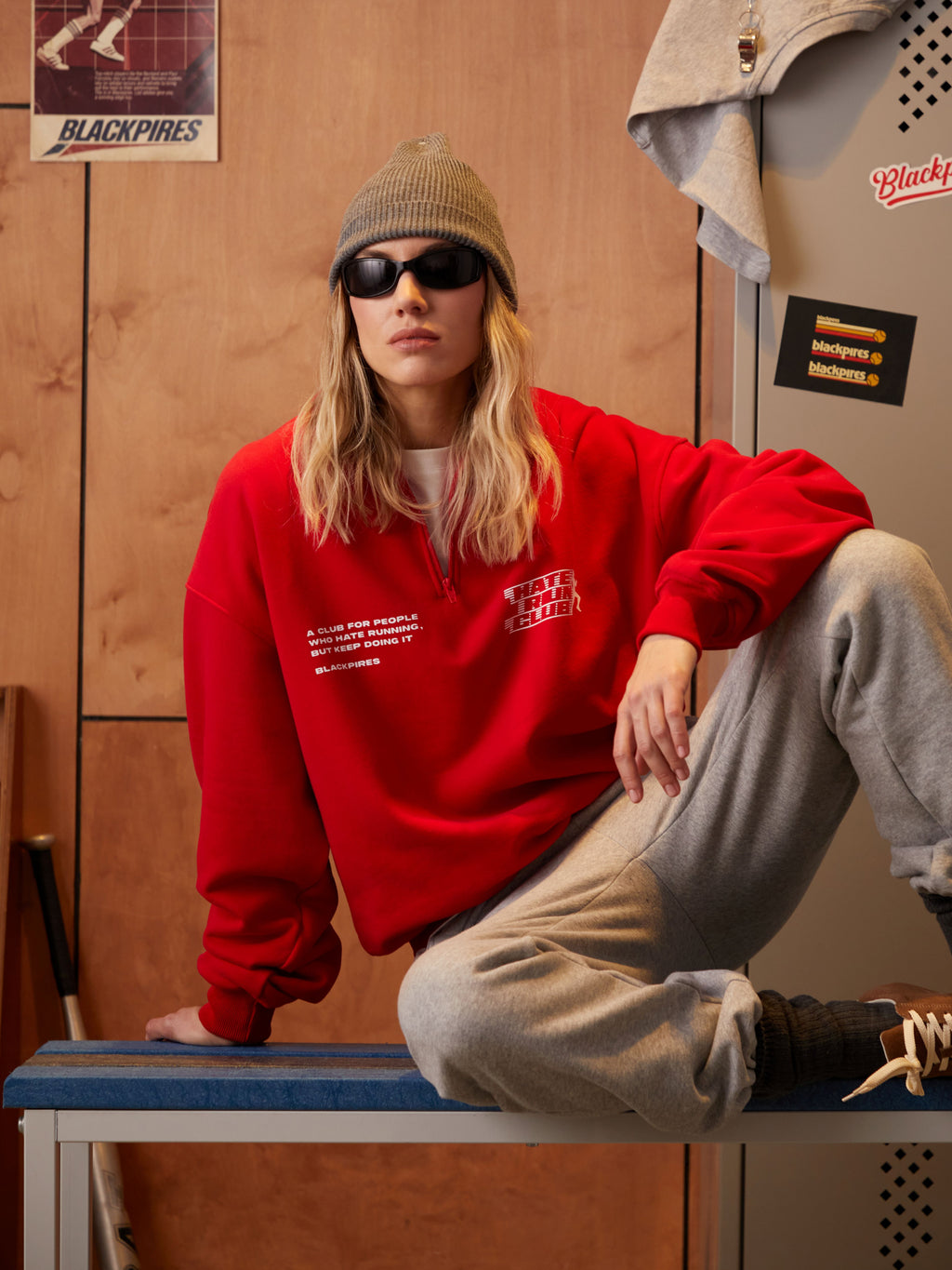 Owen | Unisex Half Zip Sweatshirt | Oversized Printed Streetwear Style-Eltrendio