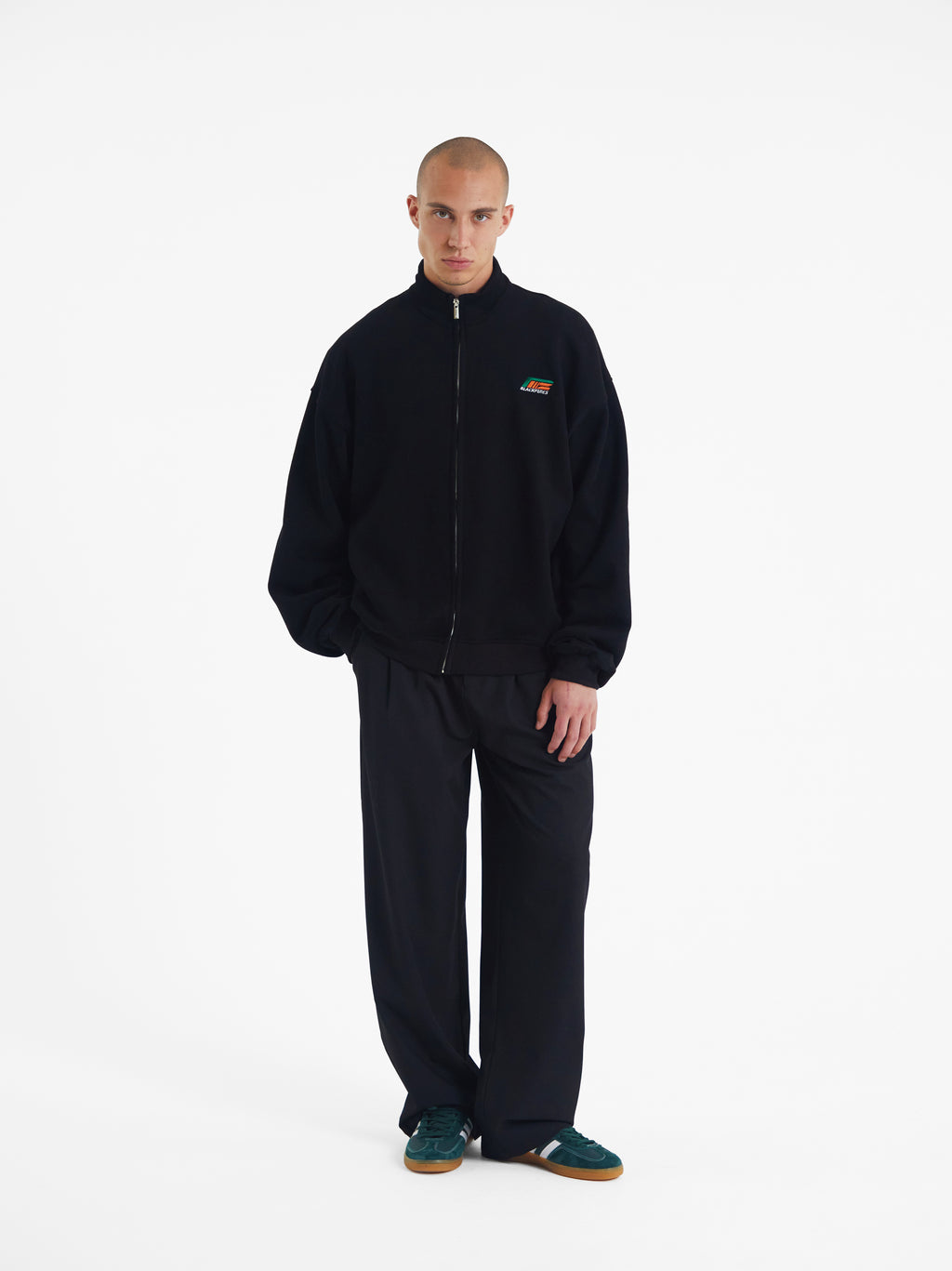Parker | Unisex Full Zip Sweatshirt | Oversized Fleece Lined Style-Eltrendio