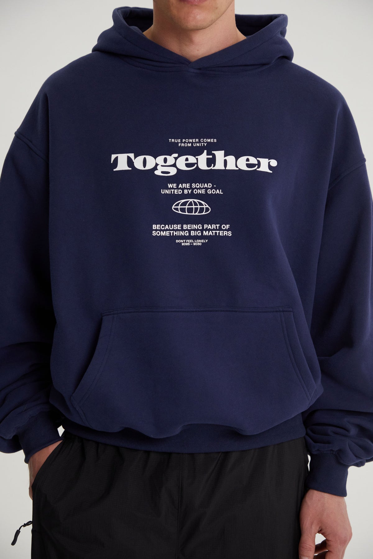 Parker | Unisex Printed Cropped Hoodie | Fleece Lined Streetwear-Eltrendio