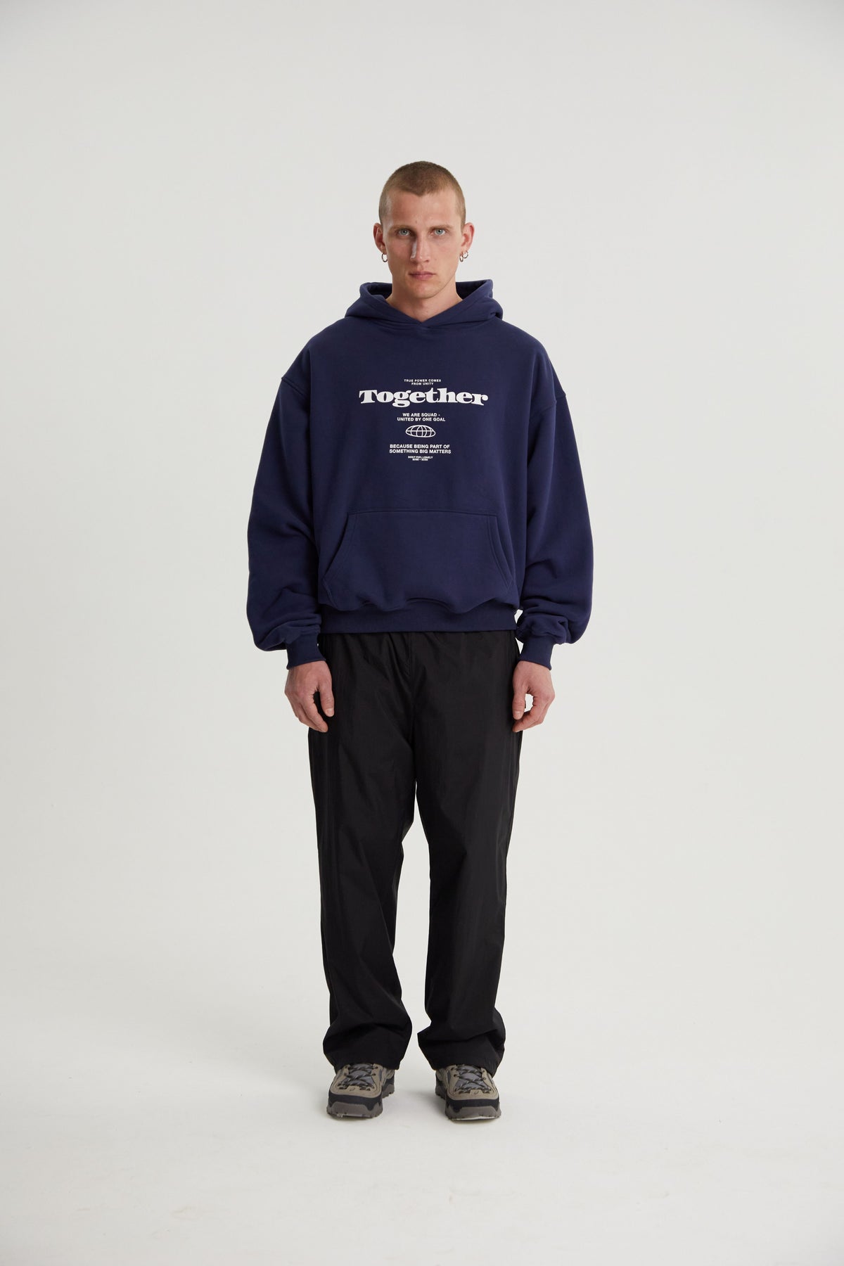 Parker | Unisex Printed Cropped Hoodie | Fleece Lined Streetwear-Eltrendio