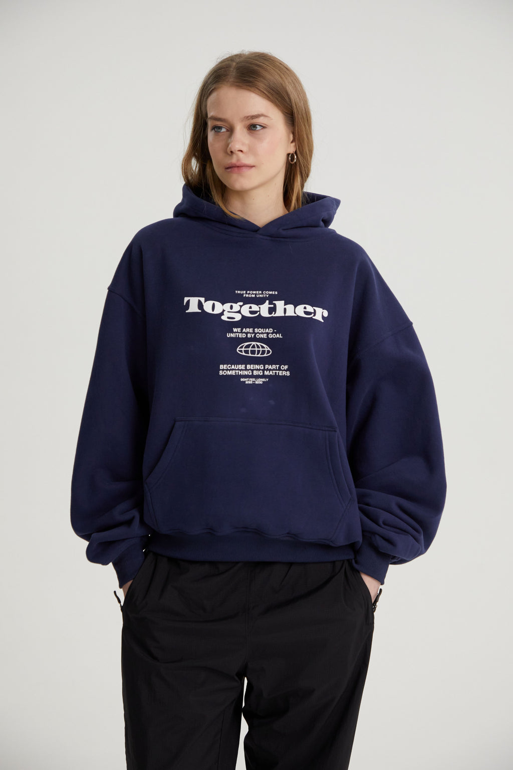 Parker | Unisex Printed Cropped Hoodie | Fleece Lined Streetwear-Eltrendio