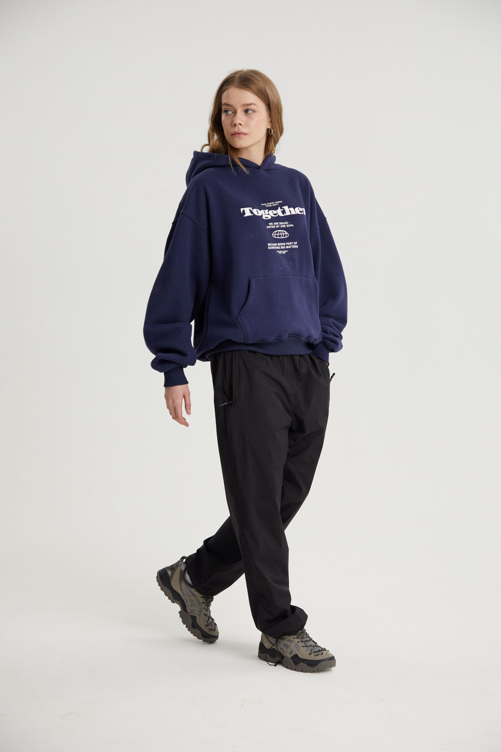 Parker | Unisex Printed Cropped Hoodie | Fleece Lined Streetwear-Eltrendio
