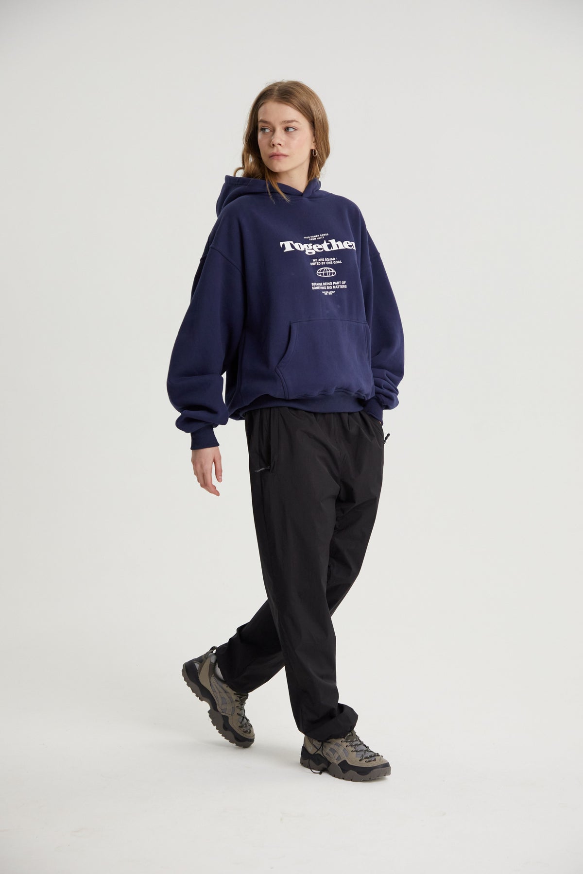 Parker | Unisex Printed Cropped Hoodie | Fleece Lined Streetwear-Eltrendio