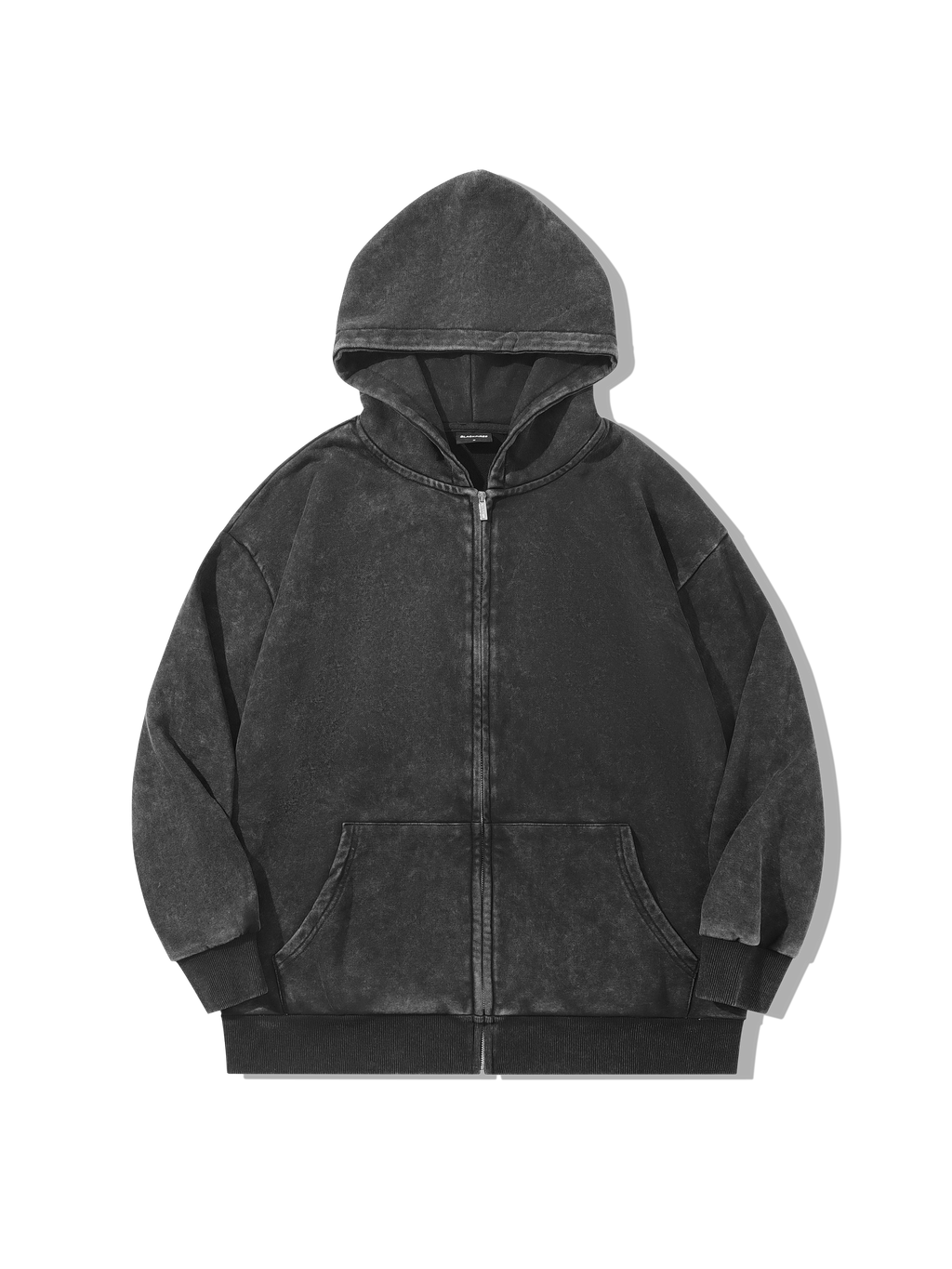 River | Unisex Zip-Up Hoodie | Washed Finish · Eltrendio