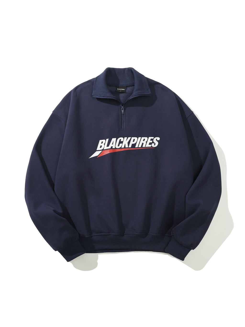 Rory | Unisex Half Zip Sweatshirt | Oversized Logo Streetwear Style-Eltrendio