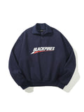 Rory | Unisex Half Zip Sweatshirt | Oversized Logo Streetwear Style-Eltrendio