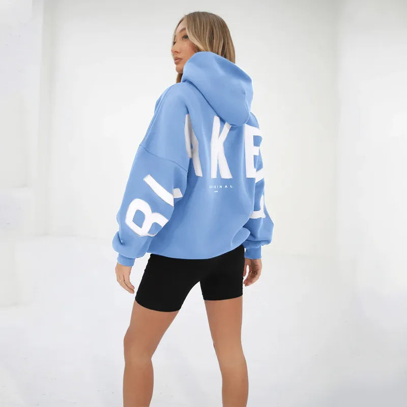 Ruby | Women's Oversized Hoodie | Back Print · Eltrendio