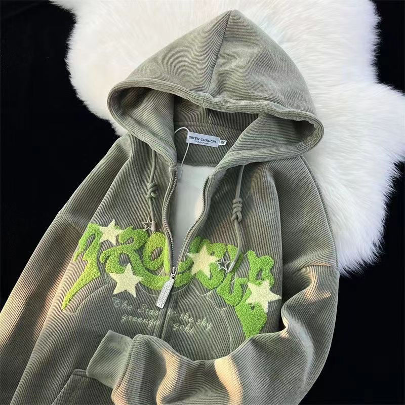 Ryan | Men's Zip-Up Hoodie | Embroidered · Eltrendio