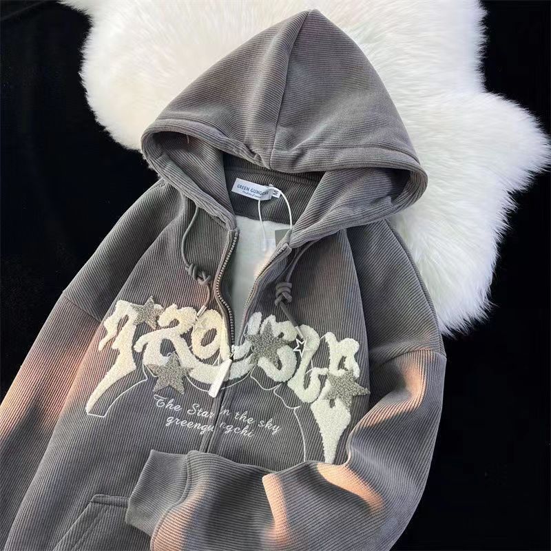 Ryan | Men's Zip-Up Hoodie | Embroidered · Eltrendio