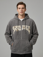 Ryan | Men's Zip-Up Hoodie | Embroidered-Eltrendio